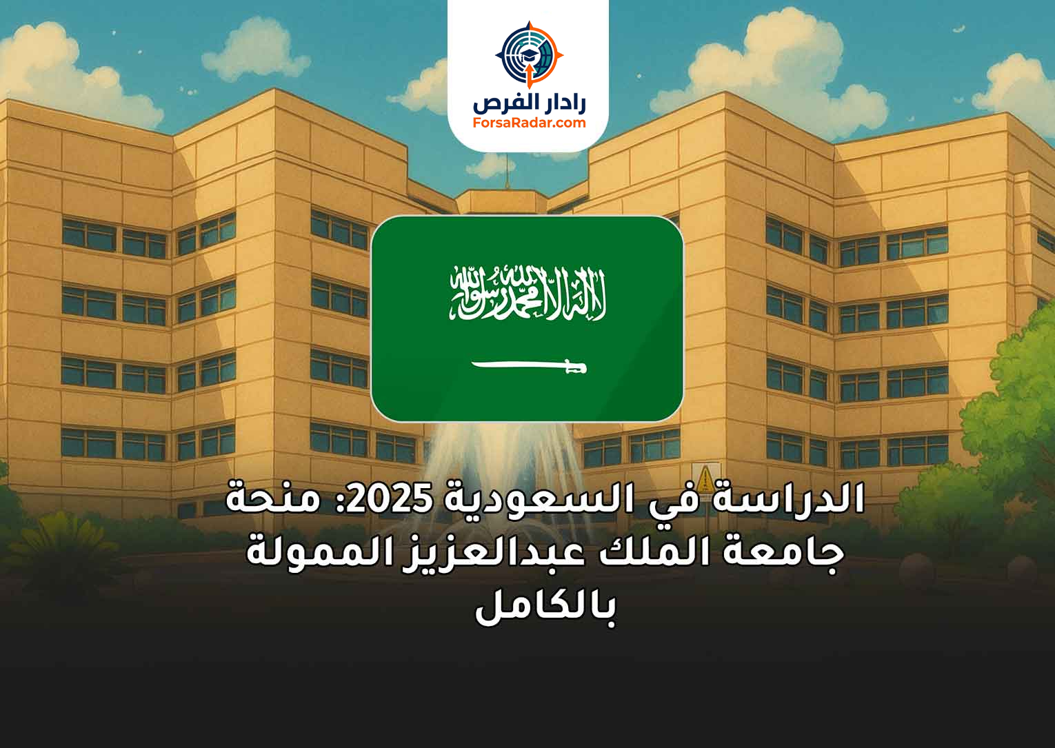 Read more about the article الدراسة في السعودية 2025: منحة جامعة الملك عبدالعزيز الممولة بالكامل